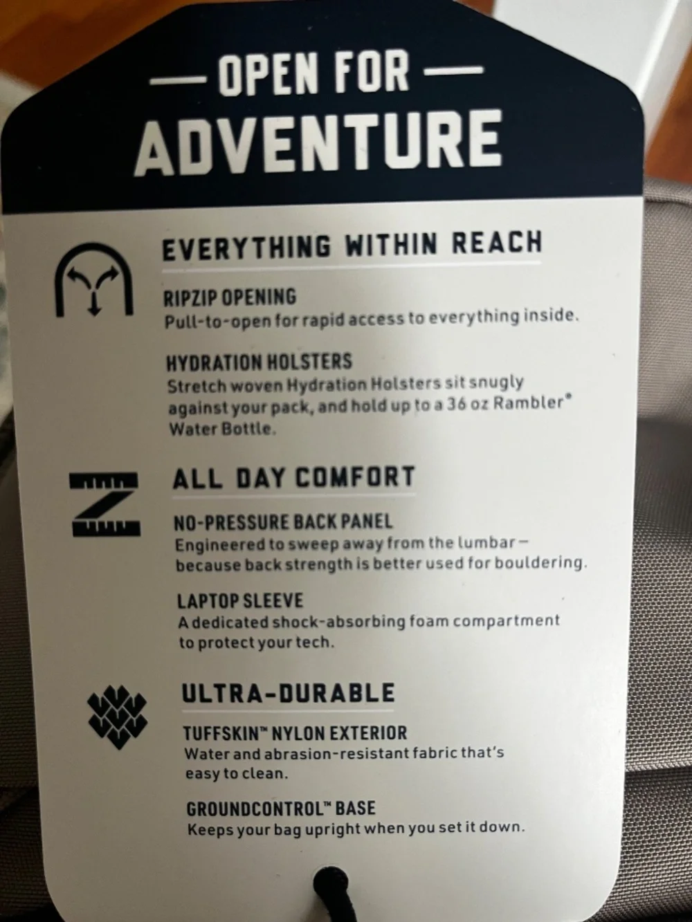 Yeti Ranchero Backpack